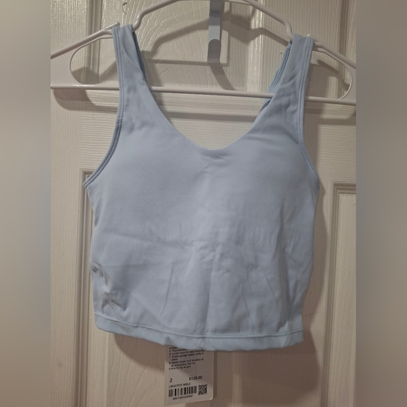 lululemon athletica Tops - Lululemon Athletica Sky Blue Tank Top